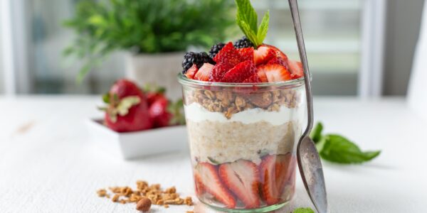 Healthy Strawberry Oatmeal Parfait | Good Food Made Simple