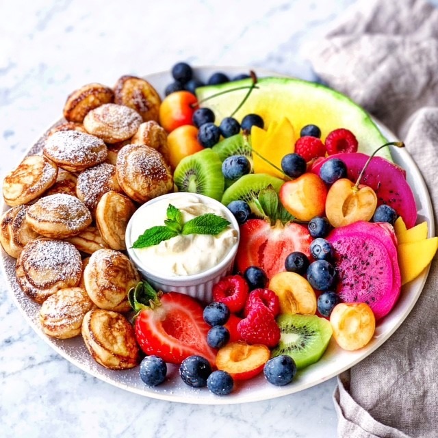 simple fruit platter